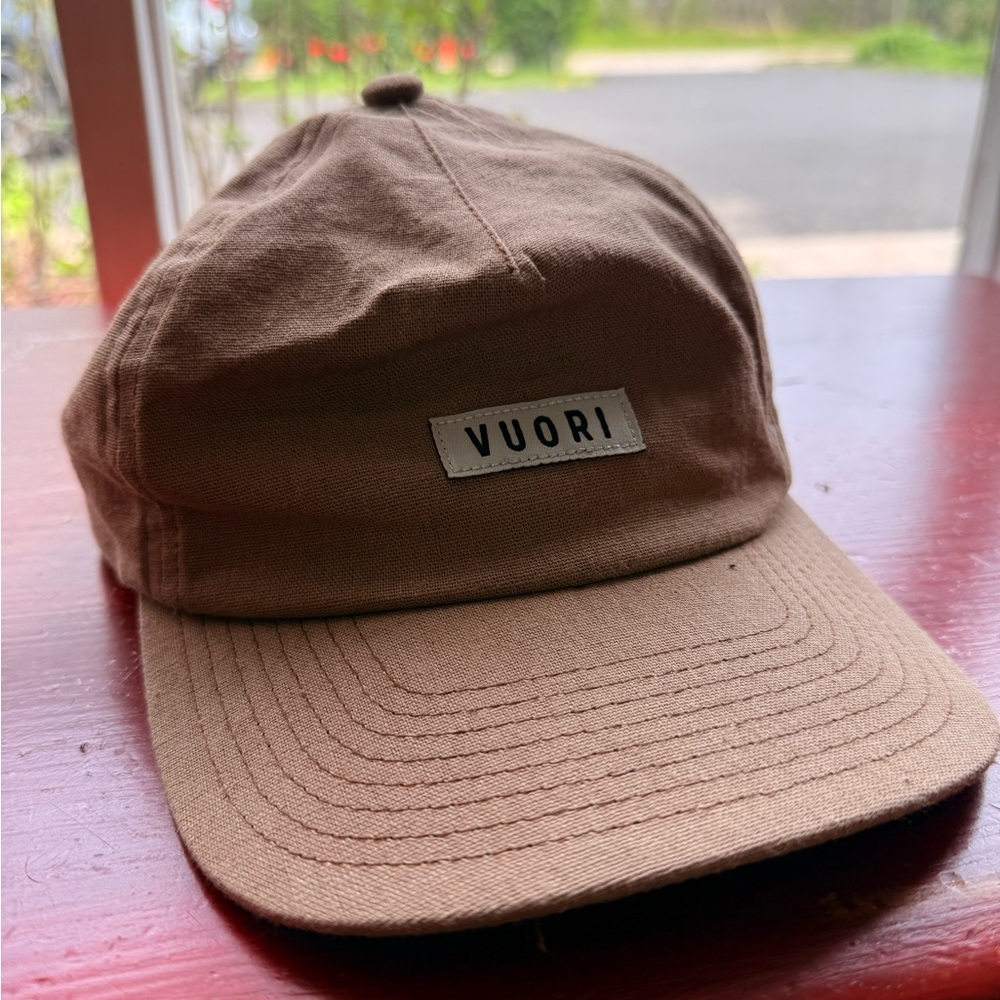 Vuori Brown Cap